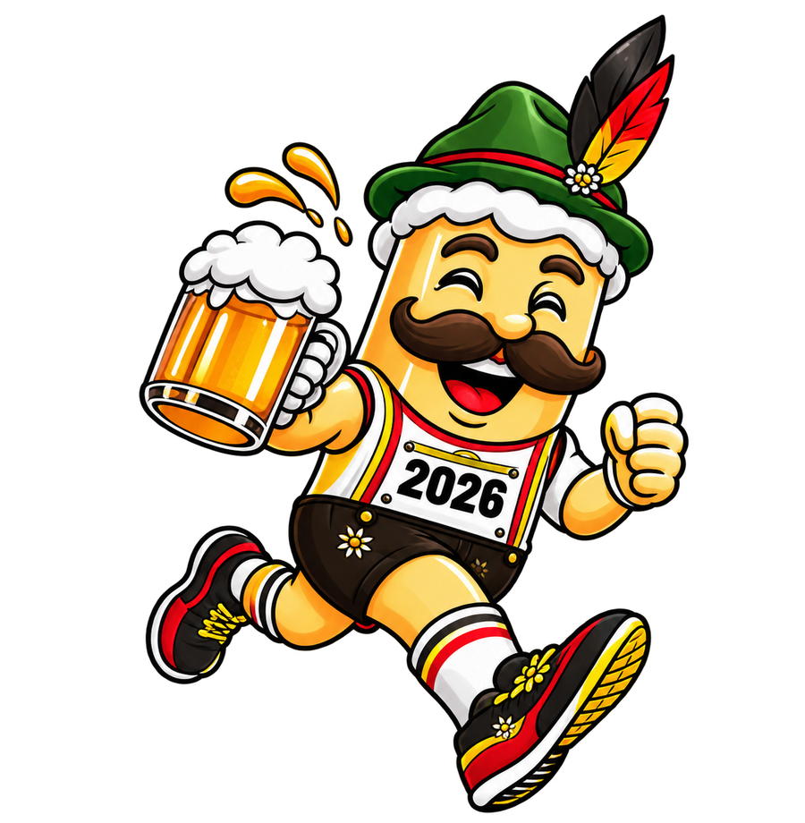 Mascote Oktober Run 2026